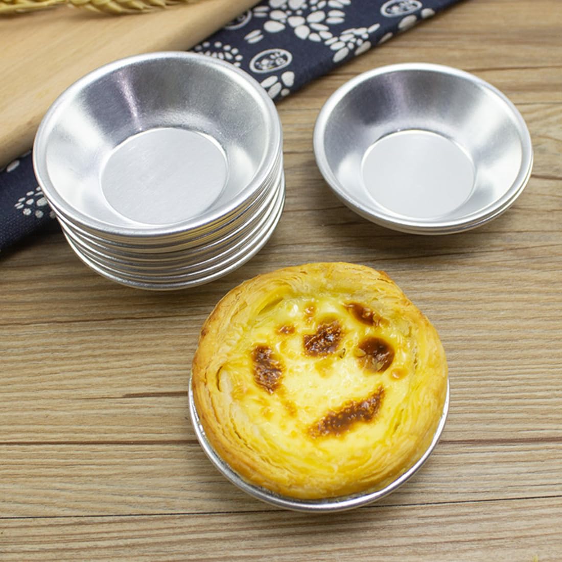 streeHerjjkeA1 30 Pièces moules à gâteau de 6.5 cm de diamètre,Moules à Tartelettes en Acier au Carbone,Sharp Moule à Tarte aux œufs,Mini moule à tarte,Pour mini gâteaux, mini tarte et mini desserts streeHerjjkeA1 30 Pièces moules à gâteau de 6.5 cm de diamètre,Moules à Tartelettes en Acier au Carbone,Sharp Moule à Tarte aux œufs,Mini moule à tarte,Pour mini gâteaux, mini tarte et mini desserts