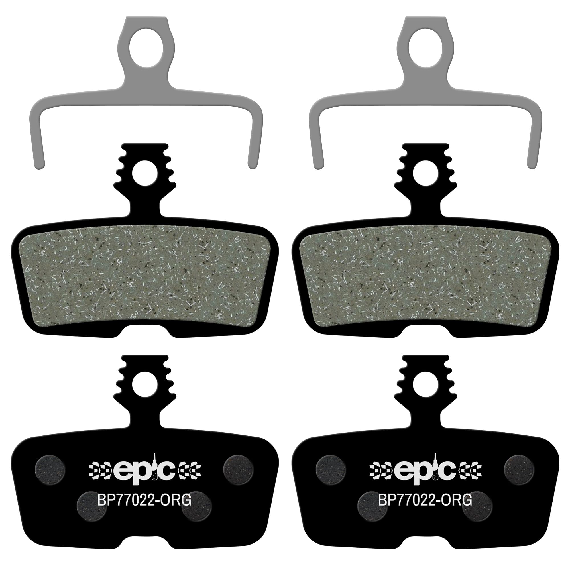 epic Disc Brake Pads for SRAM DB8, Motive, Code, Code Stealth, G2 RE & Guide RE| Organic, Sintered, Ceramic, E-Bike Options | 2 Sets (Organic)