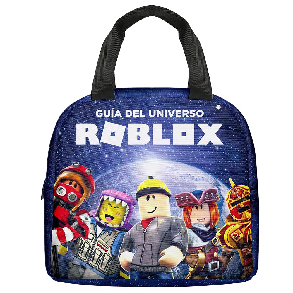 Robblox Thermo Tasche Für Kinder - Isolierte Lunch Bag Mit Süßen Designs