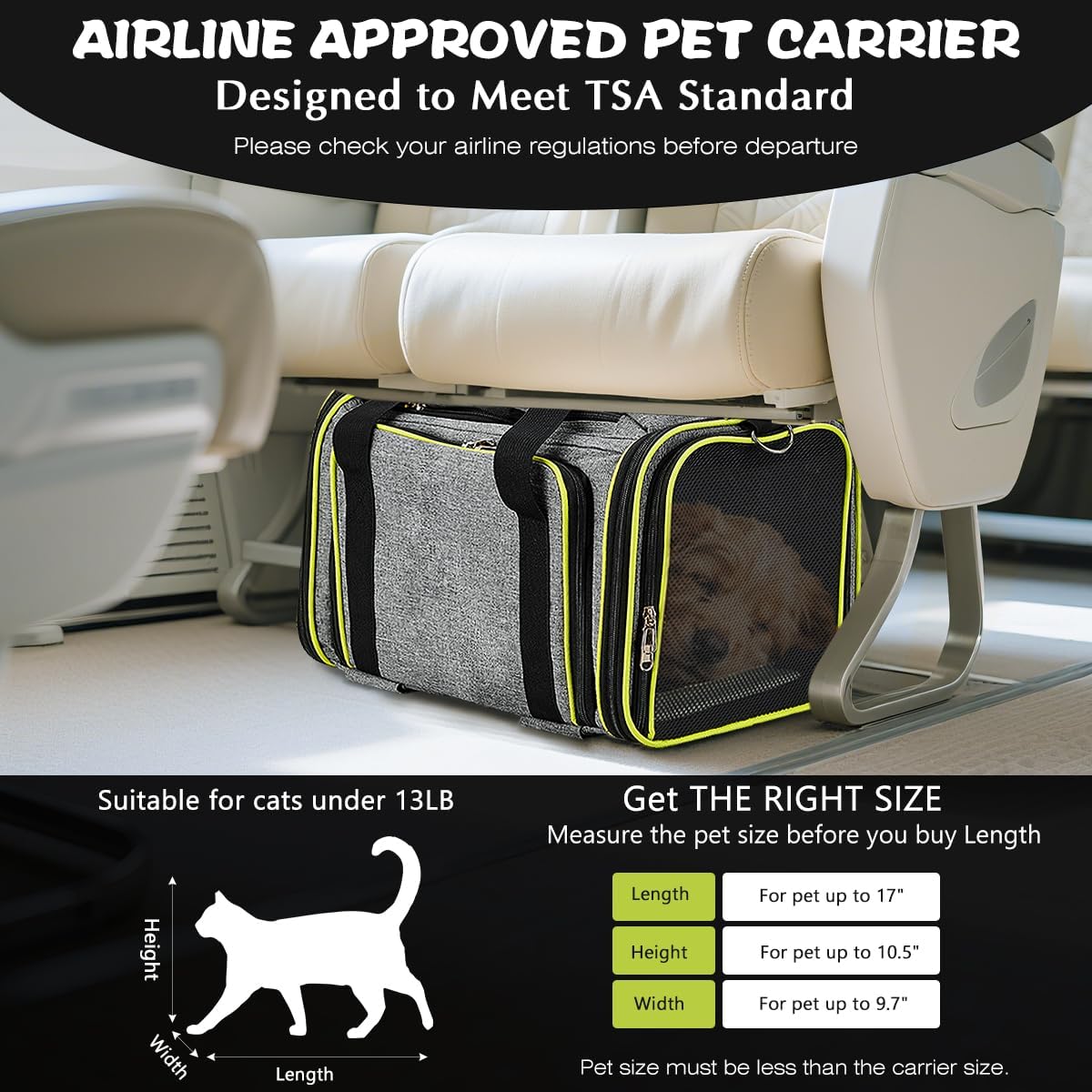 Travel in Style: The Ultimate Expandable Pet Carrier with Wheels for Cats and Small Dogs