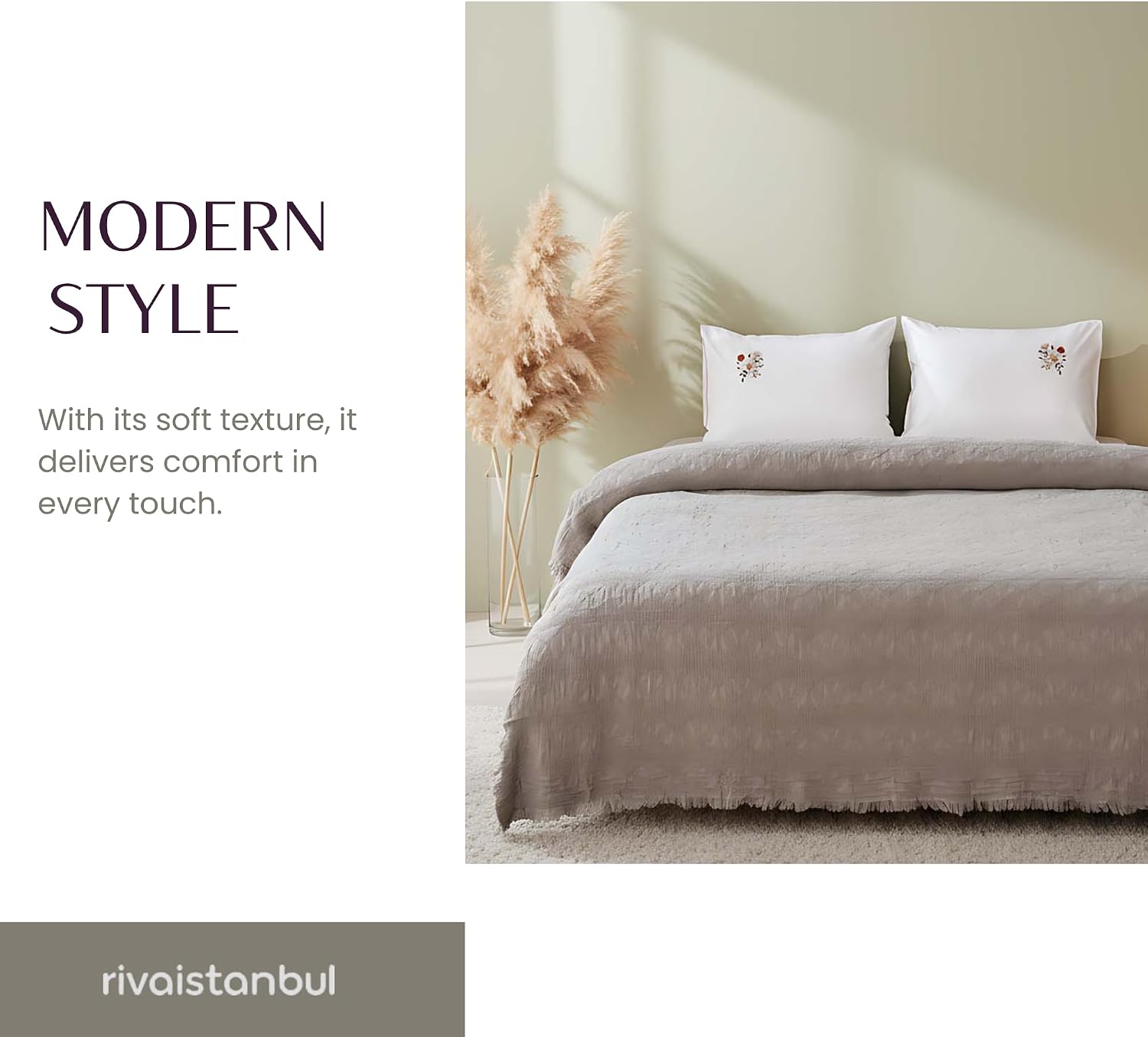 Blanket Bedding Set | 4-Piece Bed Set with Soft Blanket, Fitted Sheet & Pillowcases | Cozy & Elegant Bedding Set for Daily Use | Includes Sheet, Pillow Covers & Blanket