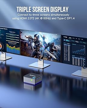 ⭕️ GMKtec NucBox G2 Plus N150 12GB 512GB GMKtec Mini PC, 12GB RAM 512GB SSD, Intel N150(Up to 3.6GHz
