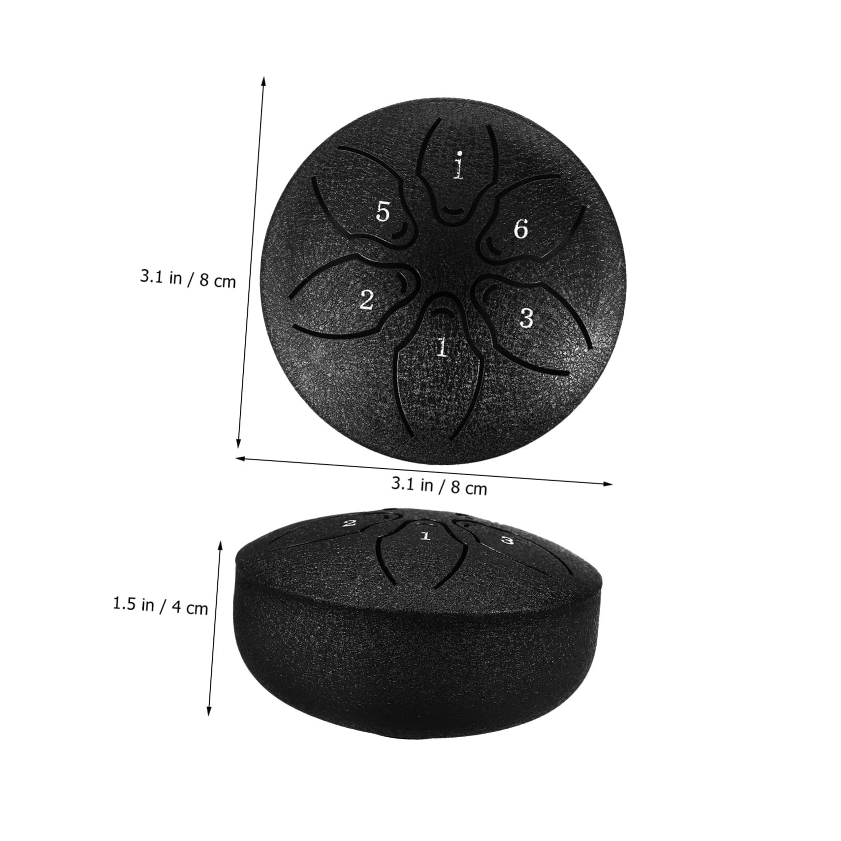 Levemolo Drum 6 Notes Ethereal Rain Drum for Garden for Boys and Girls and Adults