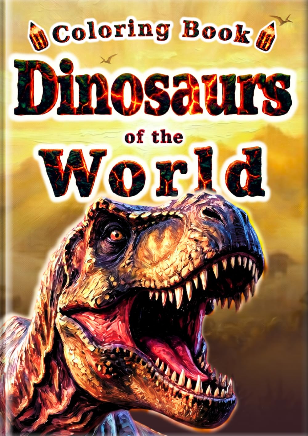 Coloring Book Dinosaurs of the World: 60 realistic coloring pages featuring 30 incredible dinosaurs. Learn, explore, and color with the matching ... Coloring Book - Encyclopedia Series -)