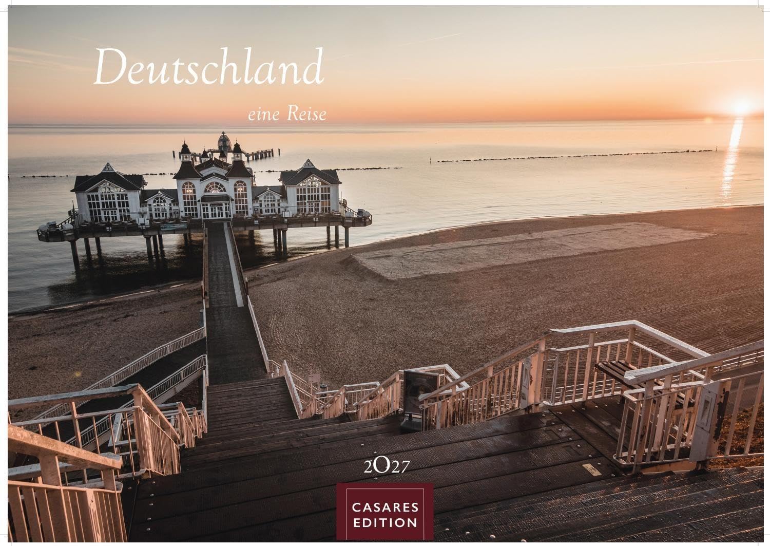 Deutschland Kalender 2027 - Wandkalender | Fotokalender Deutschland 35x24cm - stimmungsvolle Natur, Architektur und Sehenswürdigkeiten: eine Reise