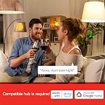 Sengled Smart LED Soft White A19 Bulb Hub Required, 2700K 60W Equivalent, Works with Alexa, Google Assistant & SmartThings, 8 Count (Pack of 1) (E11-G13)