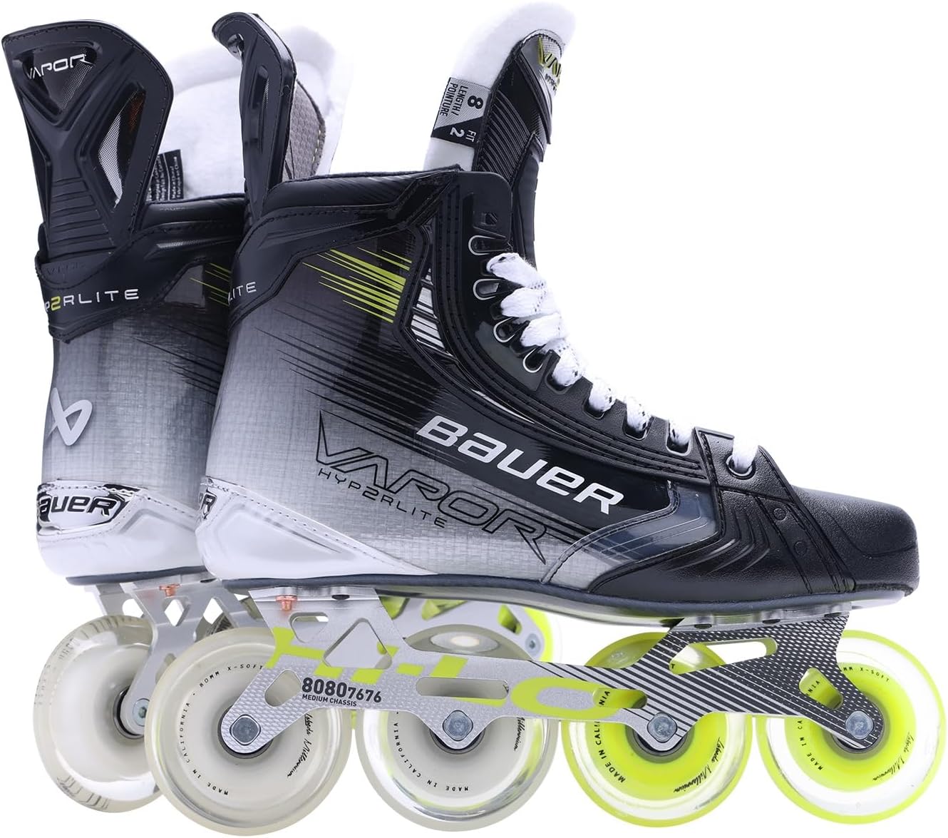 Bauer Hyp2rlite Hyperlite Inline Roller Hockey Skate Senior Bauer Size Skate Width