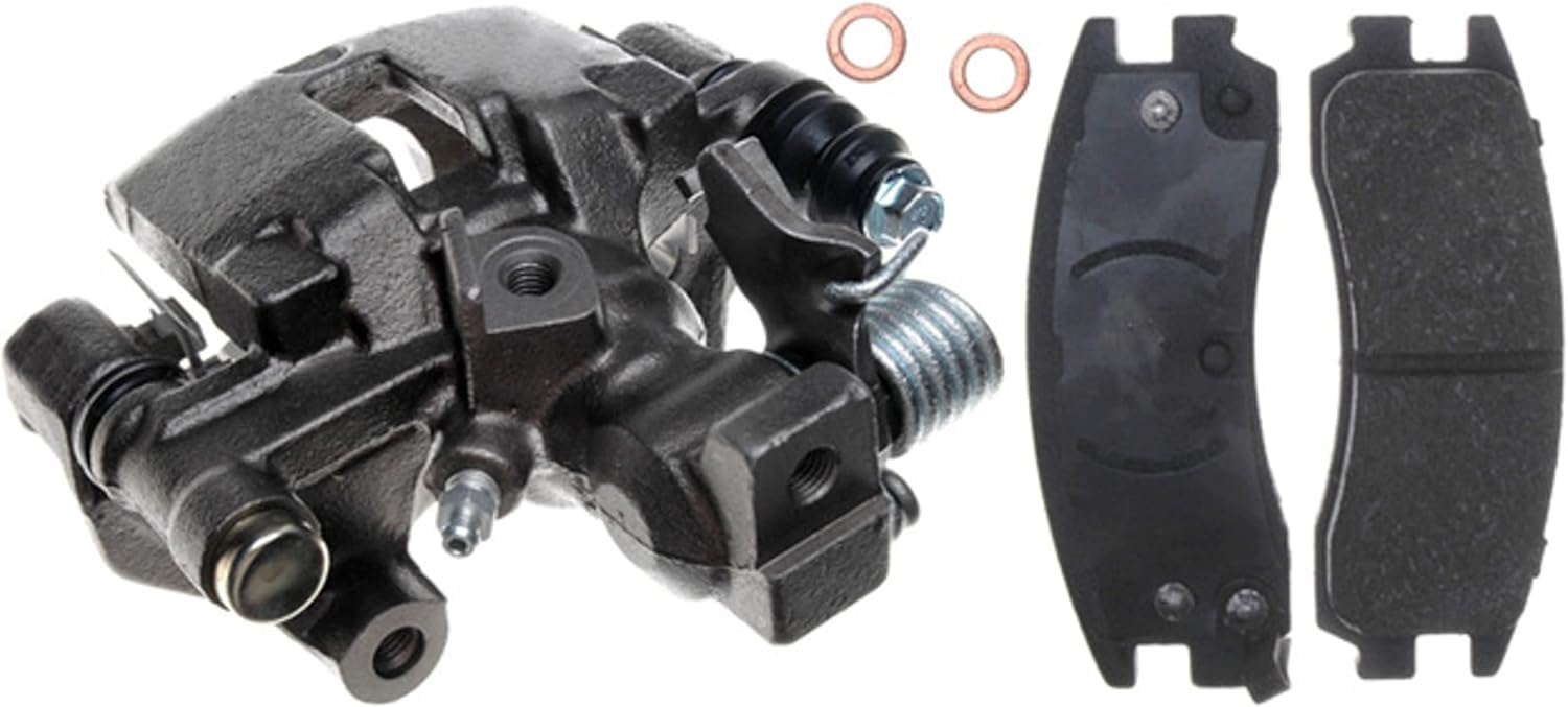 ACDelco Professional 18R1589 (89036527) Rear Driver Side Disc Brake Caliper Assembly (Loaded Non-Coated)