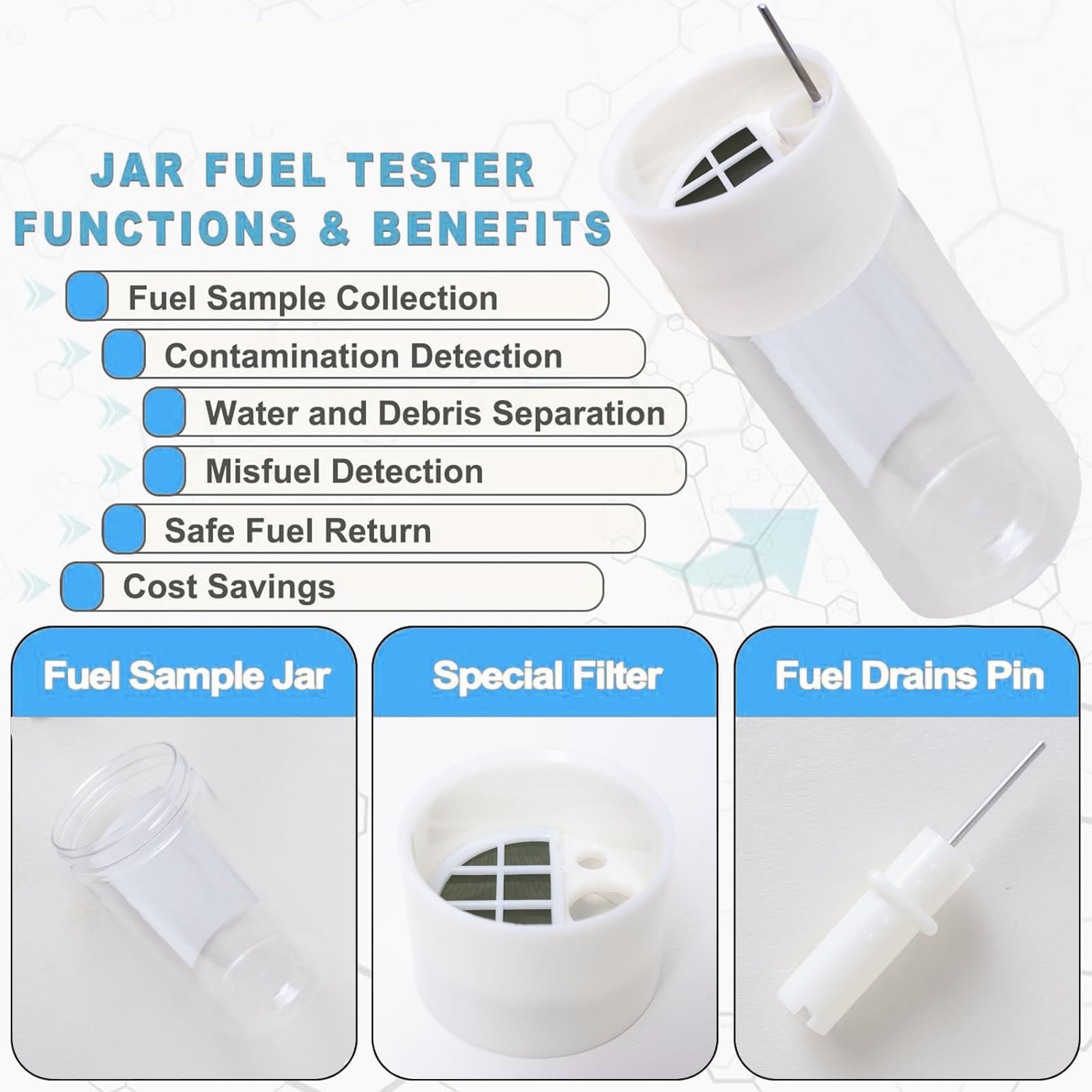GEARWRENCH 2521 Fuel Pump Vacuum Tester