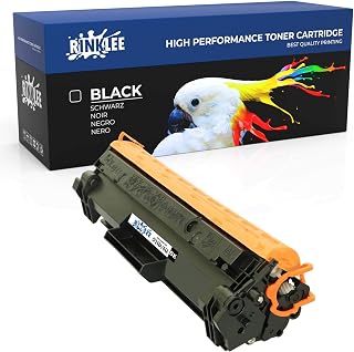 RINKLEE CF244A 44A Toner Cartridge Compatible with HP LaserJet Pro M15a M15w M16a M16w MFP M28a M28w M29a M29w | High Yield 1000 Pages | Black