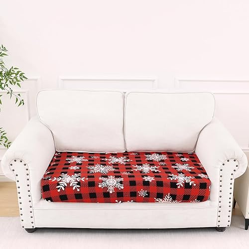 Miniatura 396 de Smiry Fundas de cojín de sofá con estampado, fundas de sofá elásticas y suaves para sofá, funda de sofá antideslizante lavable protector de muebles