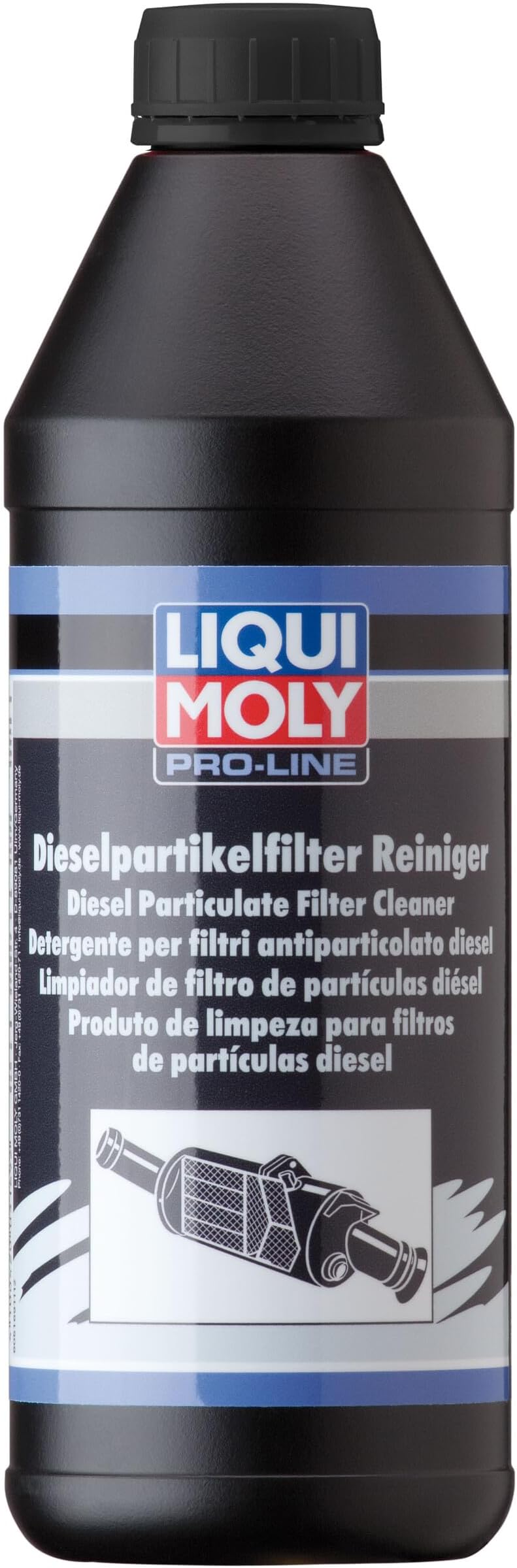 LIQUI MOLY Pro-Line Diesel Particulate Filter Cleaner | 1 L | Quick cleaner | SKU: 5169