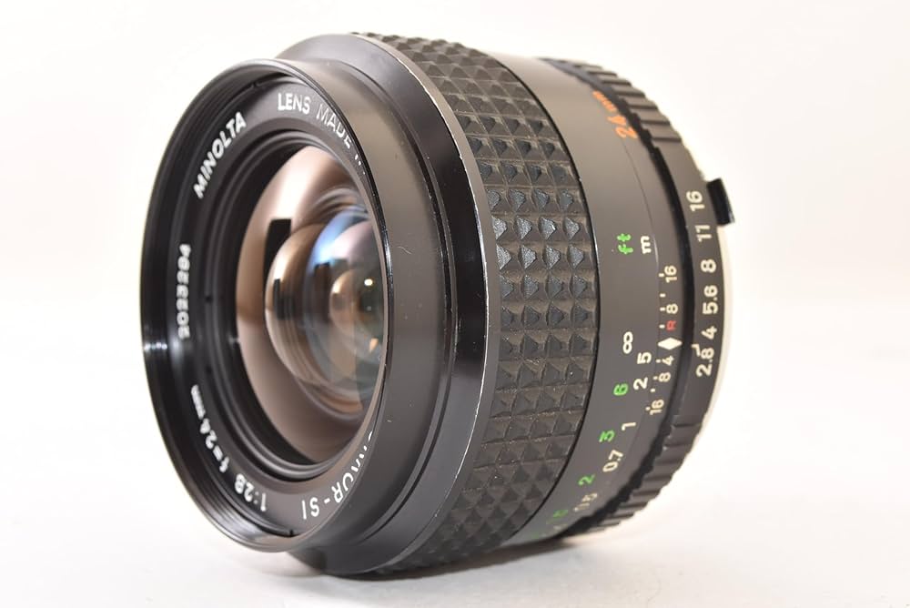 Amazon.co.jp: MINOLTA ミノルタ MC W.ROKKOR-SI 24mm F2.8 : 家電＆カメラ