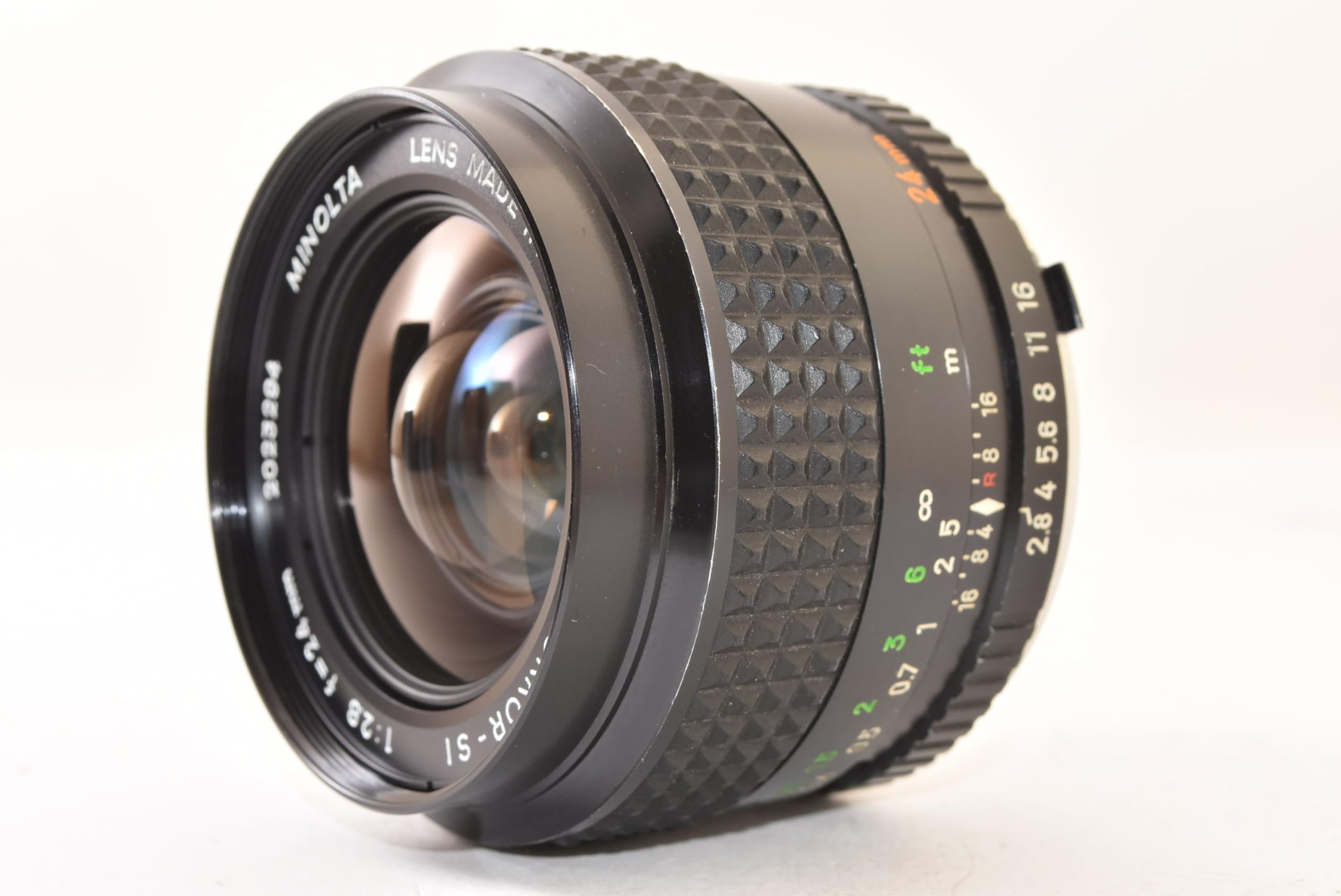 Amazon.co.jp: MINOLTA ミノルタ MC W.ROKKOR-SI 24mm F2.8 : 家電＆カメラ
