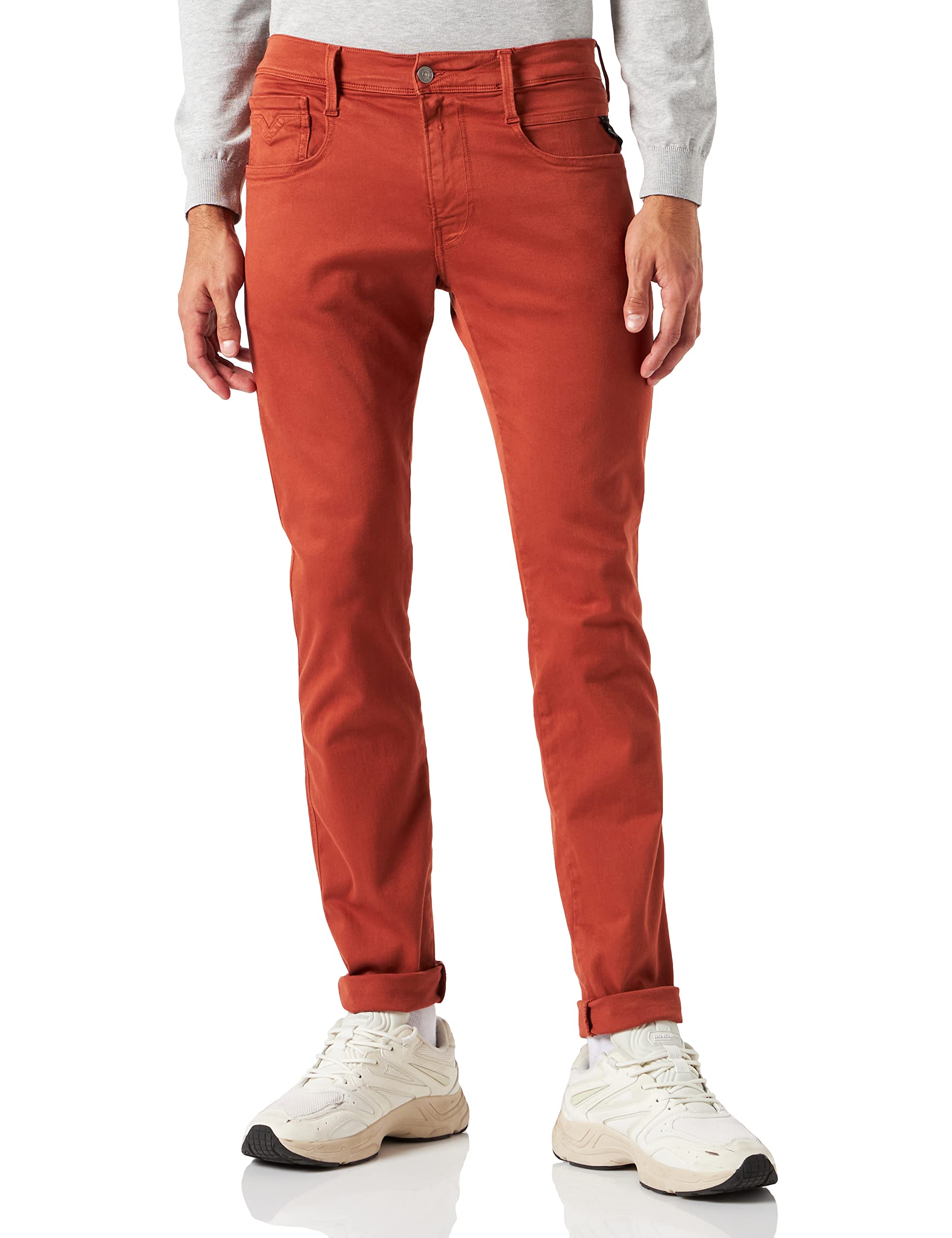 Replay Herren Anbass Hyperflex Colour Xlite Jeans