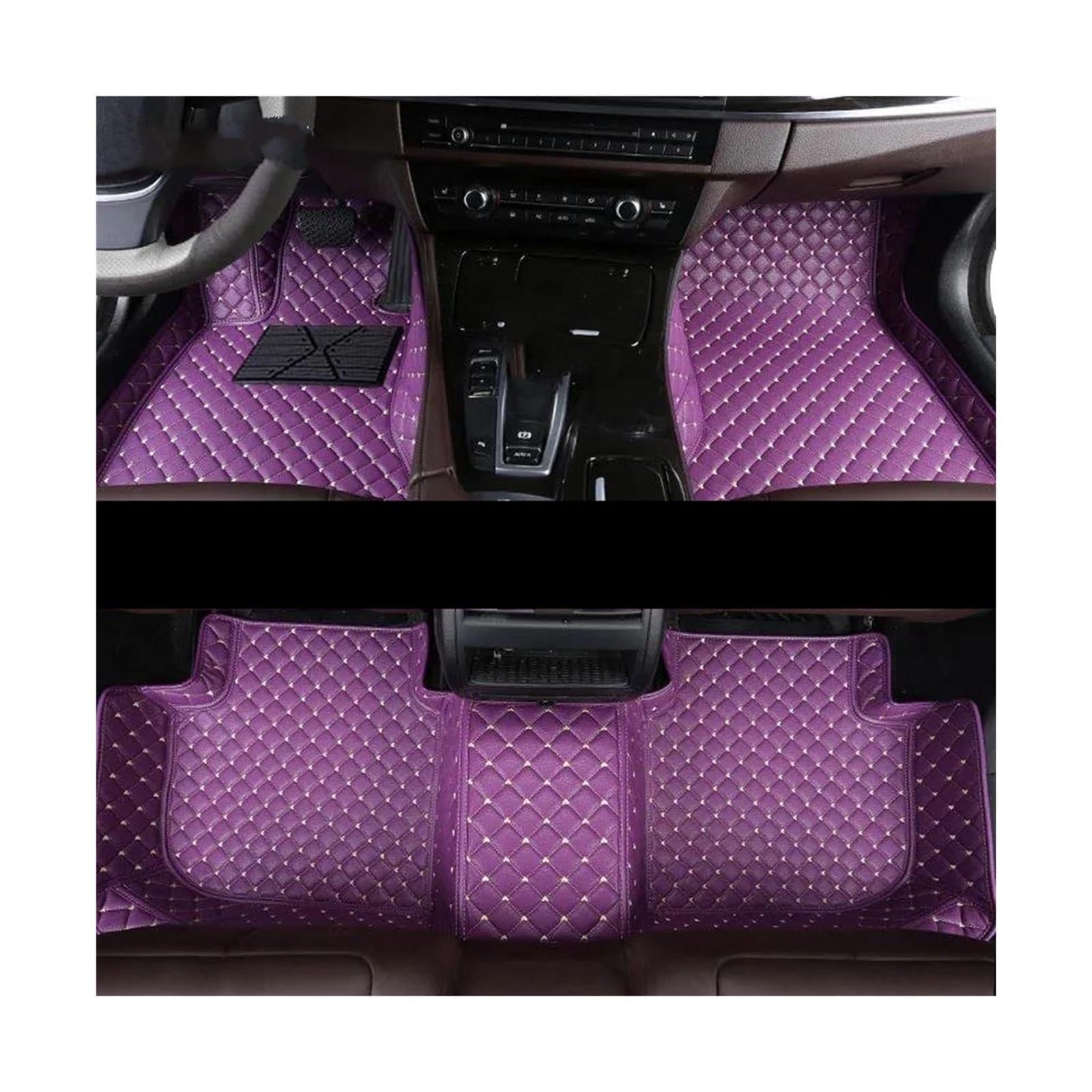Tapis de sol voiture pour A3 Sportback 2003-2012 KLAUER violet
