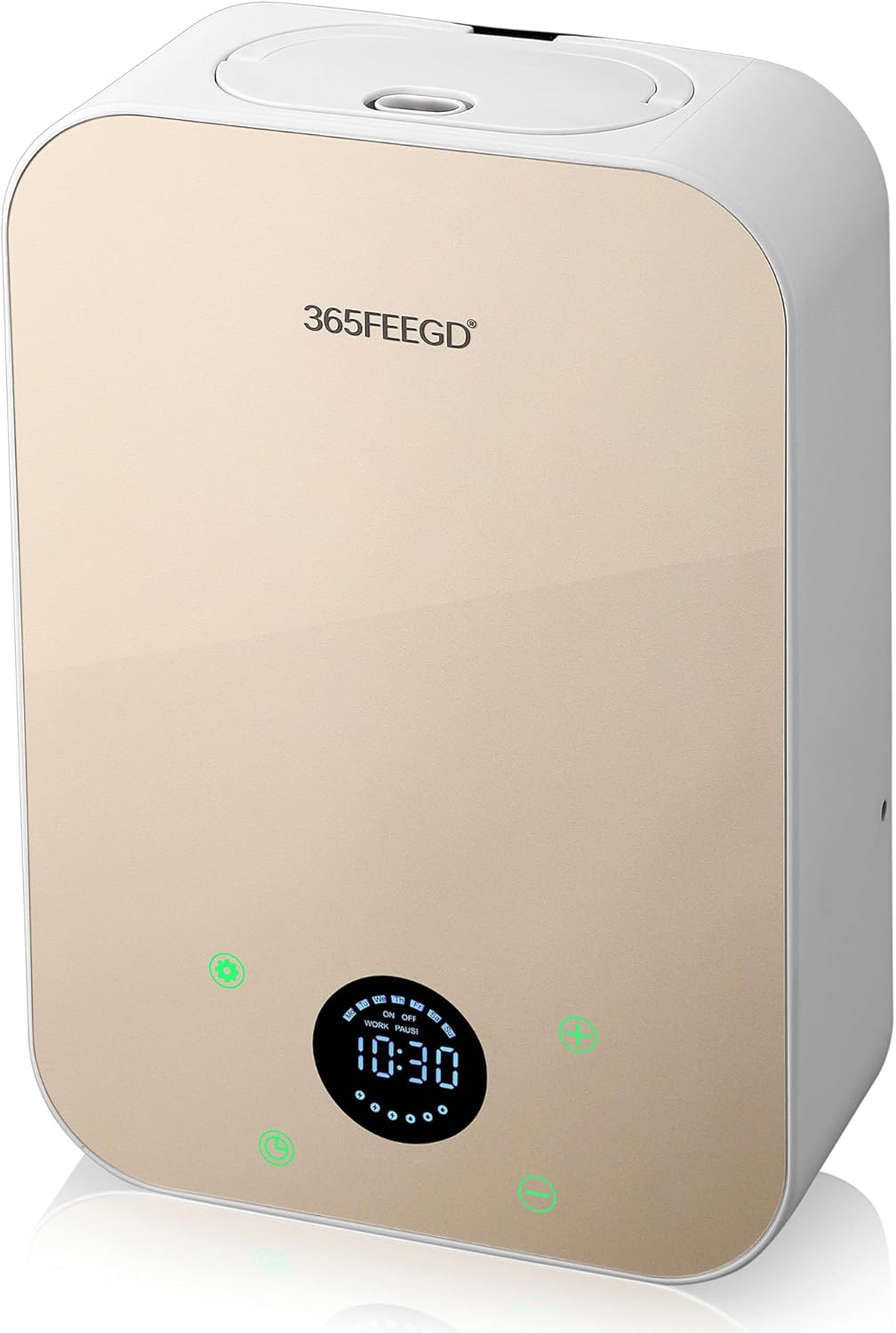 Waterless Essential Oil Diffuser, 150ml Home Smart Portable Bluetooth Diffuser, Battery/Power Powered, Up to 1800 Sq.Ft.