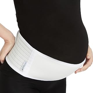 Neotech Care Adjustable Maternity Belt - Light and Breathable Pregnancy Belly Support Band for Pregnant Women (White, Regu... Price In India