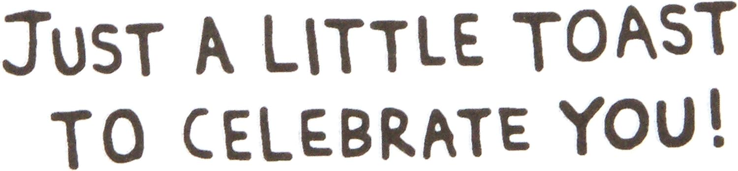 Hallmark Shoebox Funny Birthday Card or Congratulations Card (Toast) (349RZF1005) - Image 3