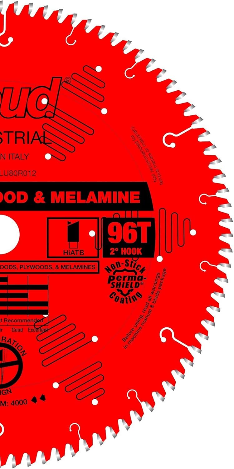 Buy 1 get 1 🔥 Freud LU80R012 12 Ultimate Plywood & Melamine Blade, Multi, One Size