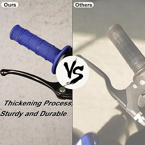 Miniatura 5 de RUTU Palanca de freno de motocross Right Disc - Manija universal de freno de motocicleta - Compatible con Taotao Peace SunL JCL Atm50 Dirt Pit Bike