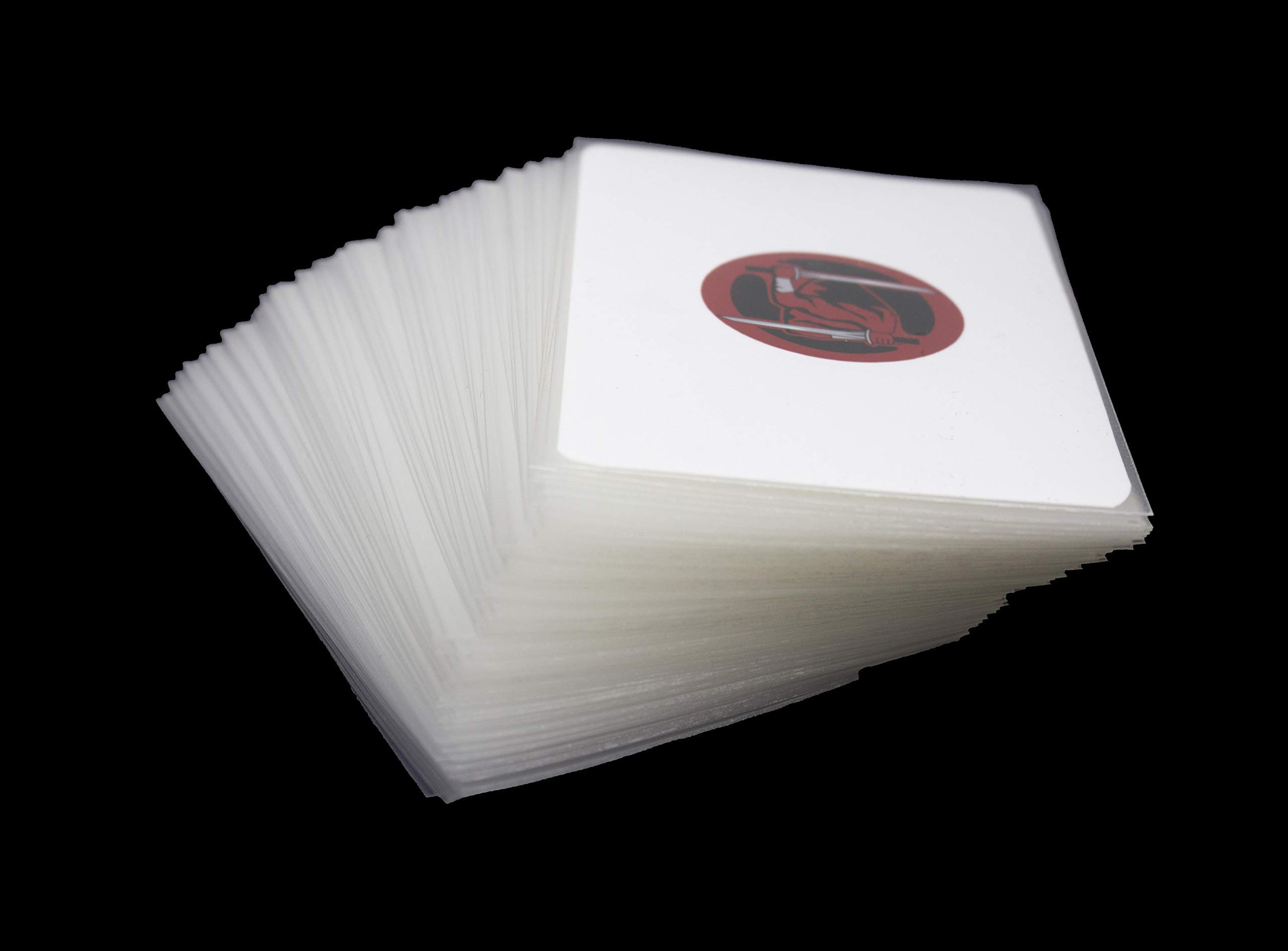 Amazon.com: Samurai Shield (100 Count) Matte Clear Premium Protective  Trading Card Sleeves for Standard Size Magic The Gathering MTG, Pokemon,  Board Games, Baseball/Sports