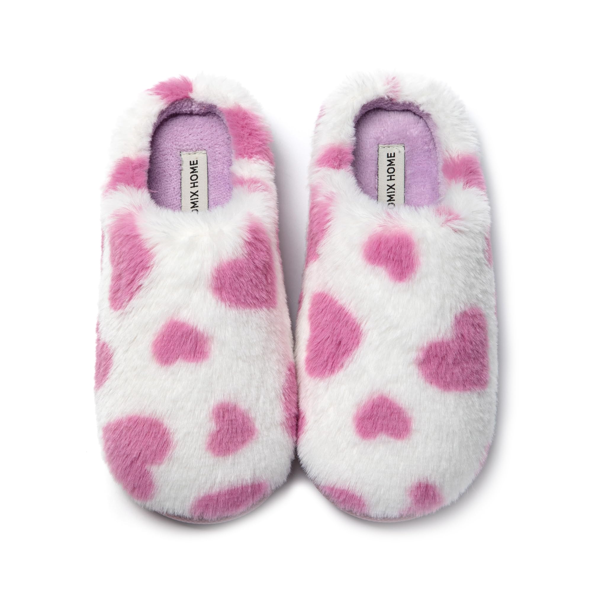 JOMIX Pantofole Donna Invernali Ciabatte Calde da Casa per Ragazza Scarpe Termiche Slip On Pelose Comode da Inverno