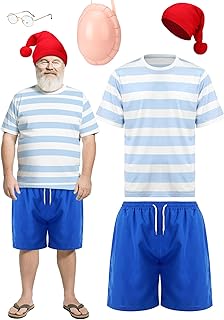 Funny Halloween Costume Cartoon Cos Hat and Glass Costume Set for Man Women Halloween Party Movie Themed Cosplay