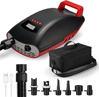 Swonder Seawolf elektromos pumpa 9000 mAh akkuval, 20 PSI, dupla dugattyú, SUP paddleboard és kajak felfújáshoz 1