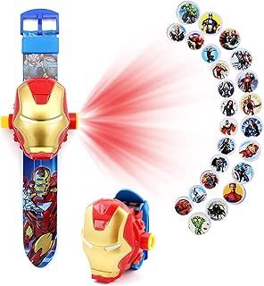 ساعة بتصميم كرتوني من فلافاري، مستوحاة من شخصية ايرون مان