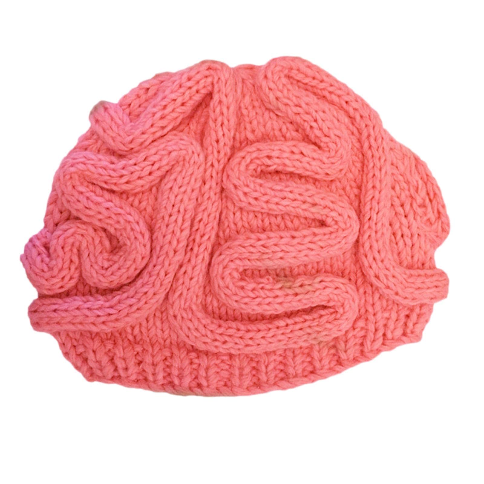 BNF®Crochet Knit Beanie Hat Adult Kid Horrible Brain Prop Pink Kid|Clothing Shoes & Accessories|Costumes Reenactment Theater|Accessories |Package Includes:1 Piece Hat-image-28