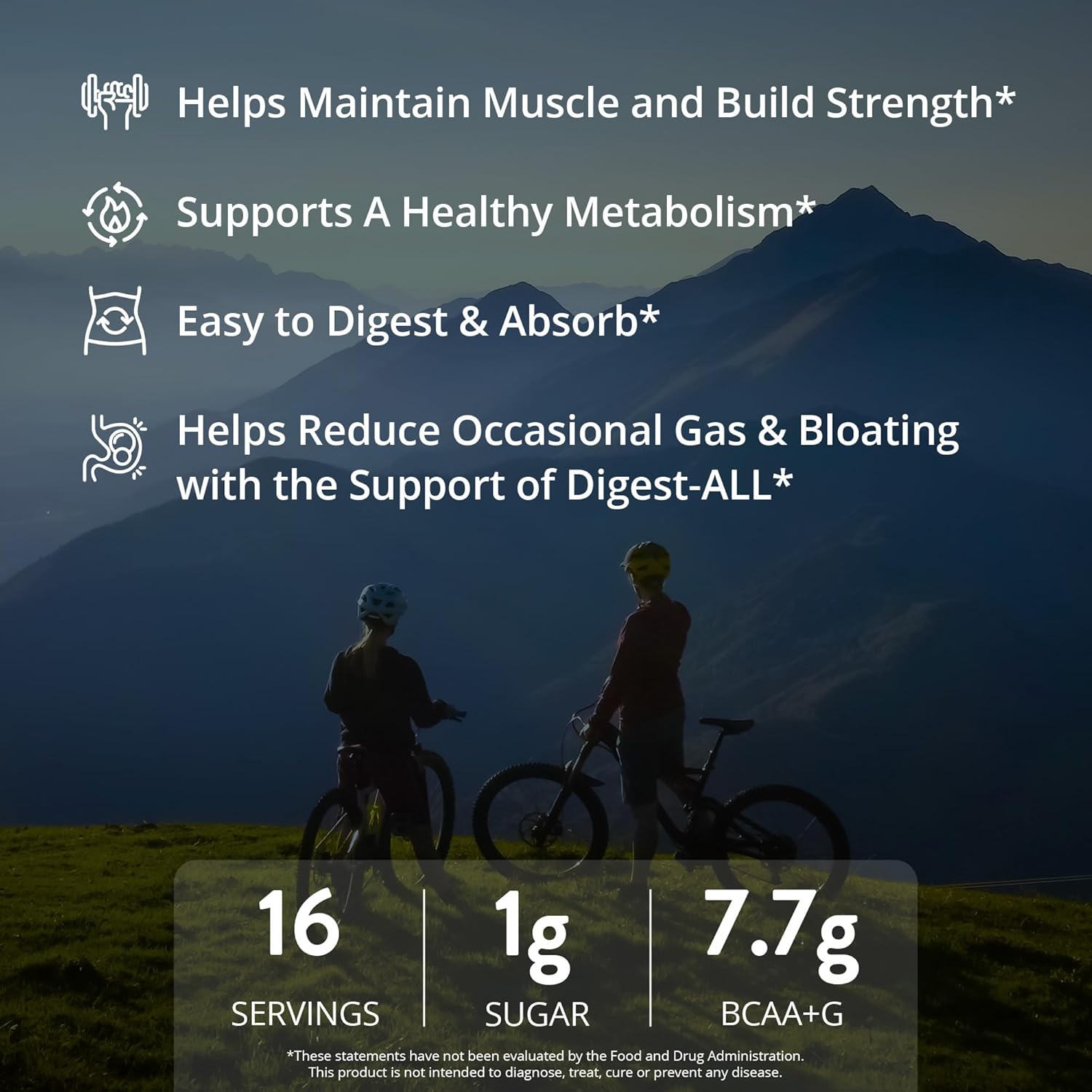 MRM Nutrition Whey Protein - Chocolate Flavored, Microfiltered Whey Protein Isolate & Concentrate, 16 Different Probiotic Strains, BCAAs, & Digestive Enzymes, Gluten Free, for Women & Men - 16 Servings