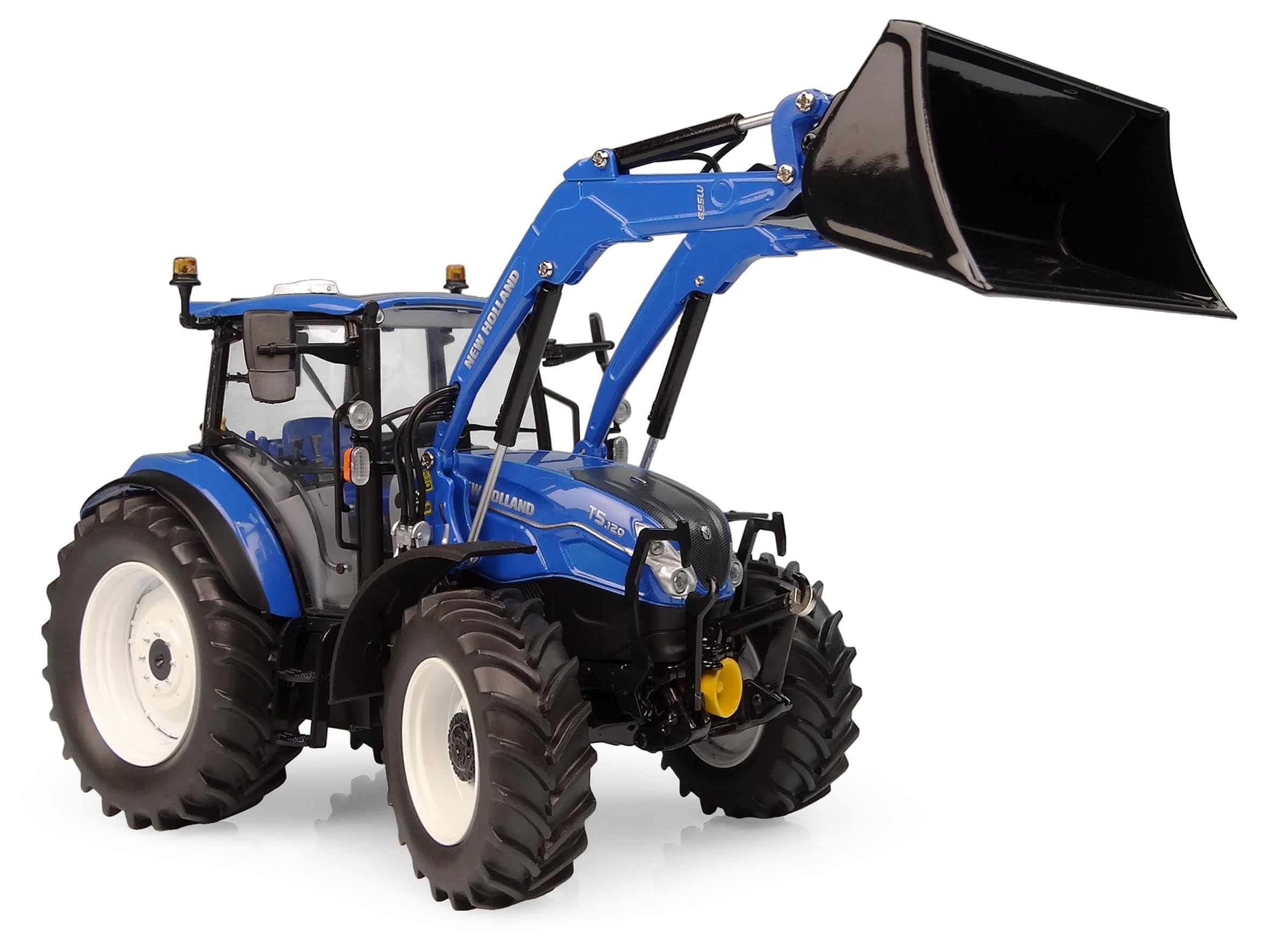 Universal Hobbies Trattore New Holland T5.120 Dual Command con Caricatore
