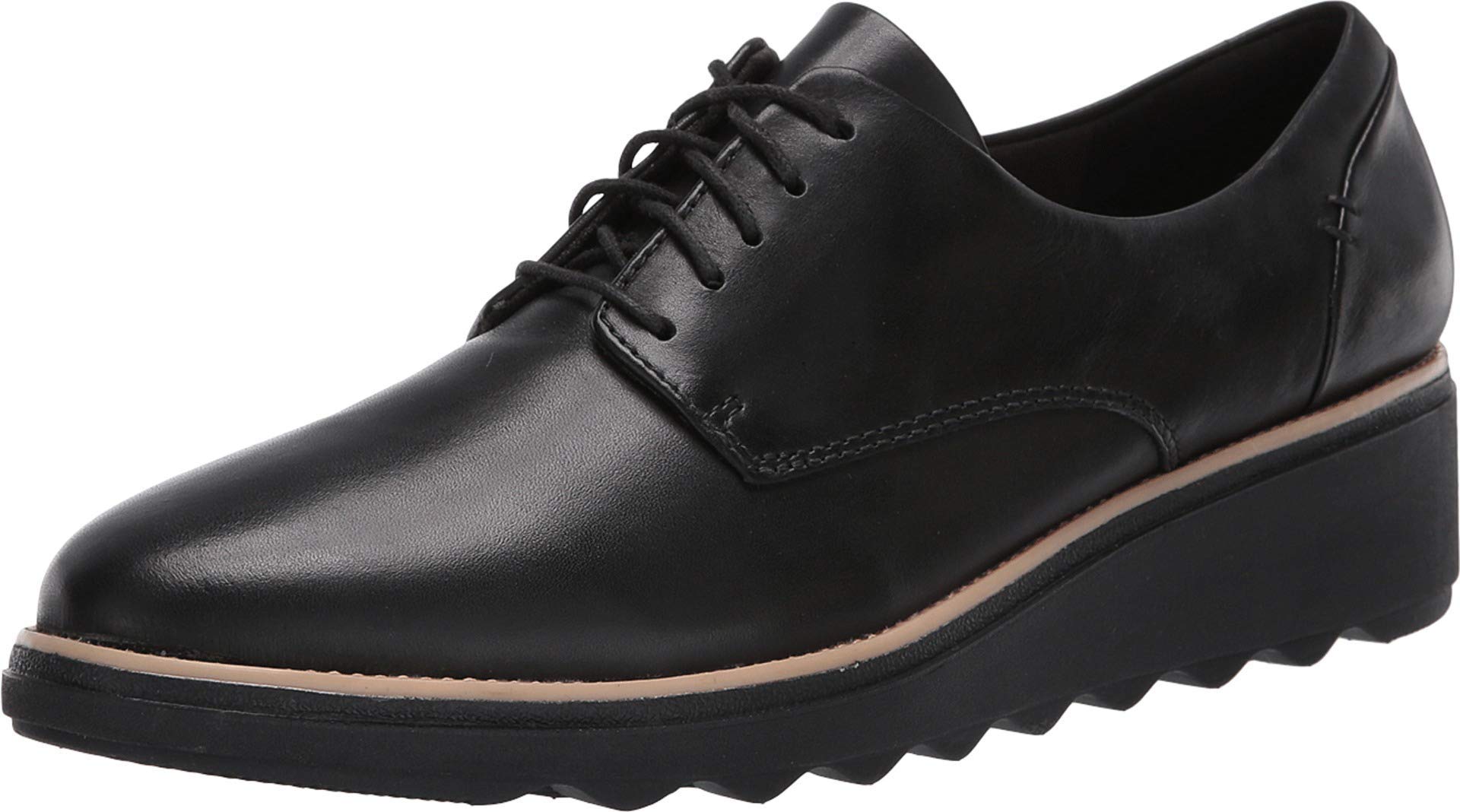 Clarks Shacre Boot Mens Black Leather, 10