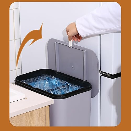 Miniatura 6 de Contenedor de compostaje para cocina, cocina, compostaje, papelera de cocina, papeleras extraíbles, cubos de basura escalonados, cubos de basura