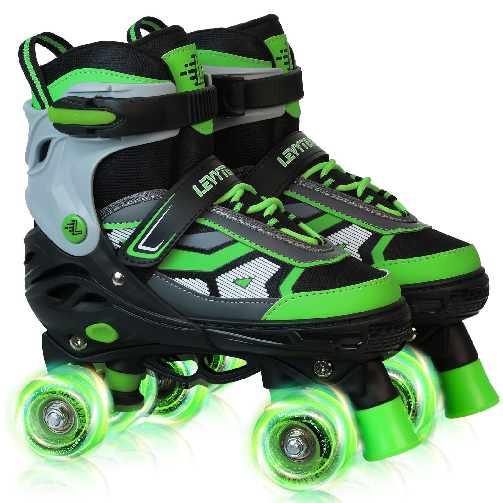 LEVYTEMP Adjustable Quad Skates