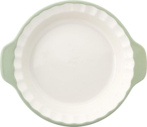 Miniatura 7 de KitchenAid Pie Plate - Gres vitrificado, 10.83 pulgadas, 12.52 pulgadas, 2.17 pulgadas, terciopelo azul