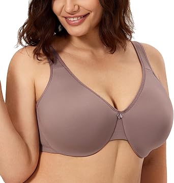 CALVENA Womens Full Coverage Minimizer Bra