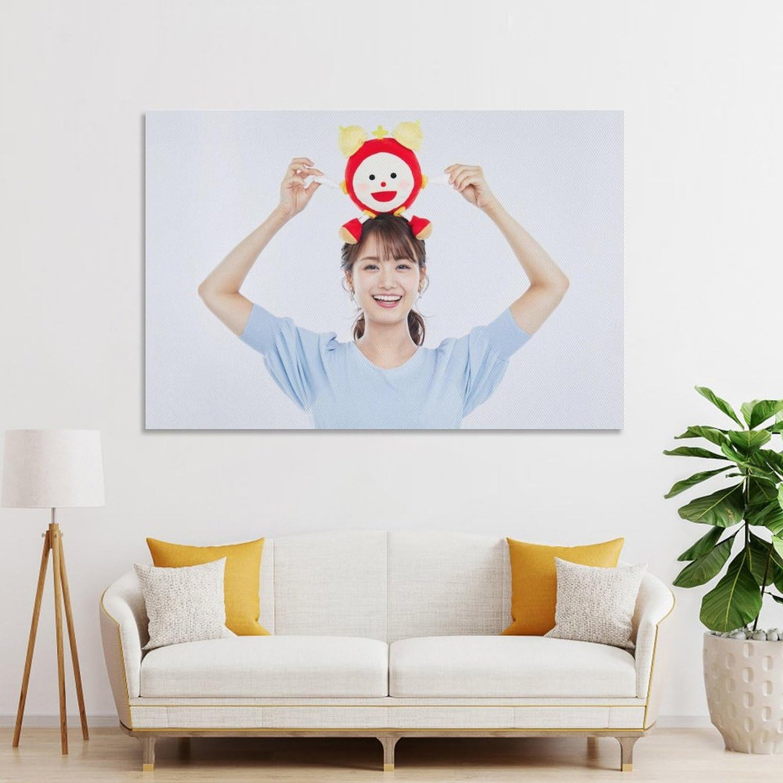 大きな額絵　女性　キャンバスポスター　アートポスター　検）イデー　Idee アート/ポスター｜IDEE SHOP Online