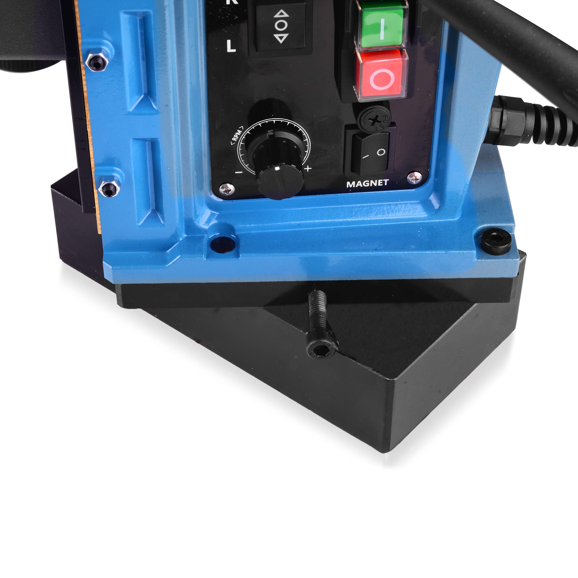 STAKO SCY-2800RE+ - Taladro magnético - Máximo Ø 80 mm - 2050 W - Fuerza magnética 17000 N - Taladro central para metalurgia - Set 3