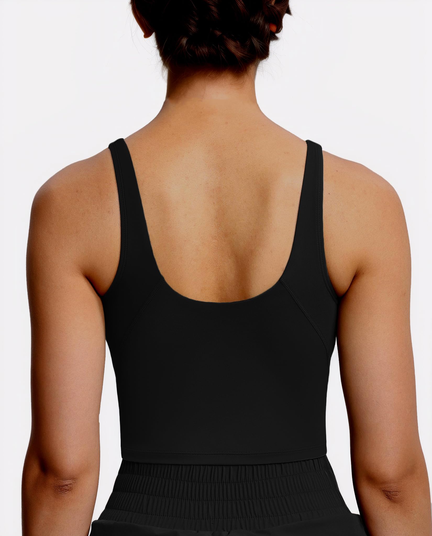 Sujetador Deportivo para Mujer Sin Aros con Relleno Extraíble Transpirable para Entrenar, Correr, Yoga