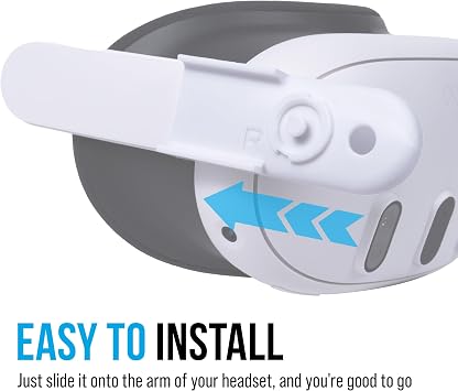 Glistco Frankenquest 3 Adapter for Meta Quest 3/3s Compatible with KIWI/BOBOVR M2/ HTC VIVE DAS Head Straps (Adapter for HTC VIVE DAS)