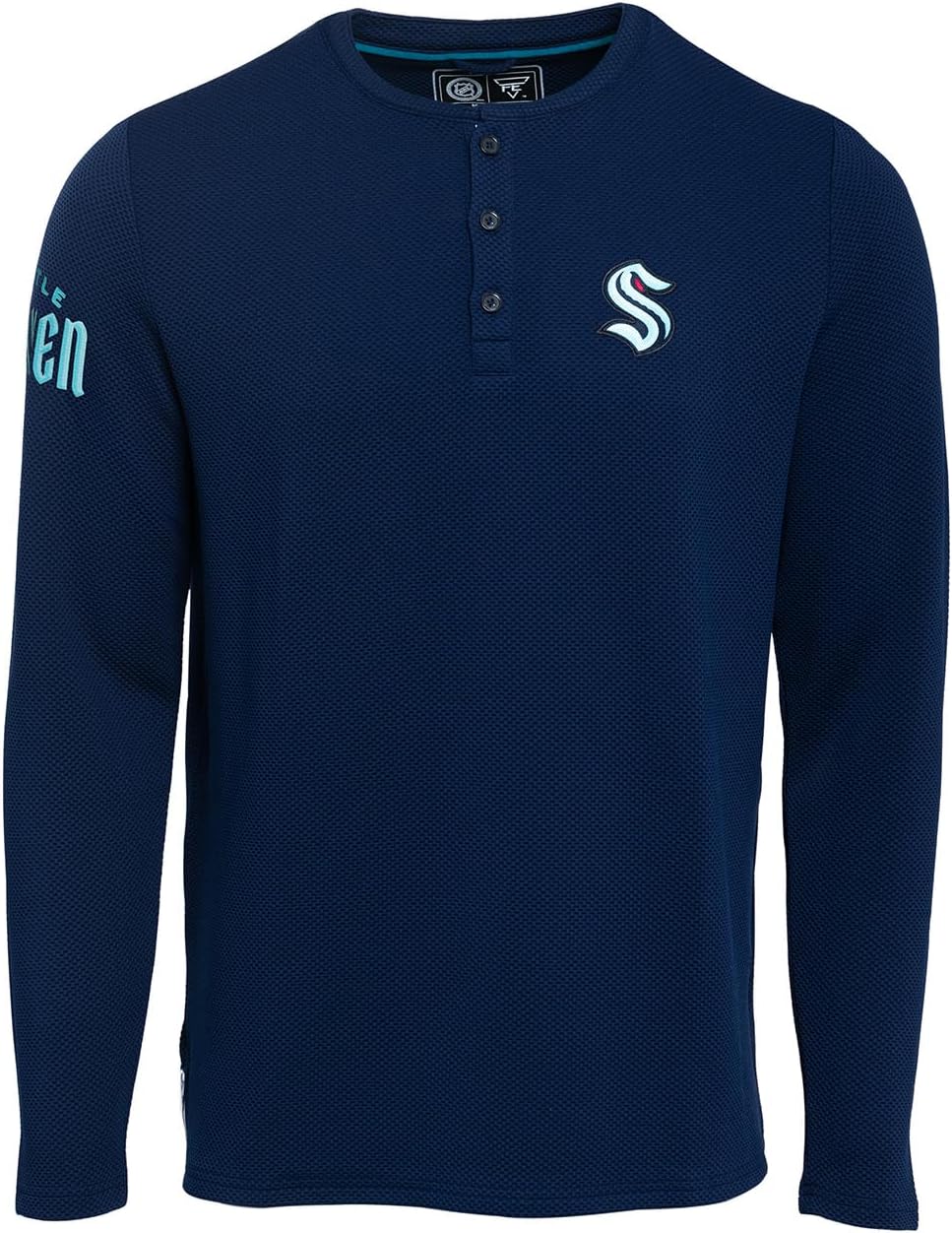 NHL Officially Licensed Waffle Henley