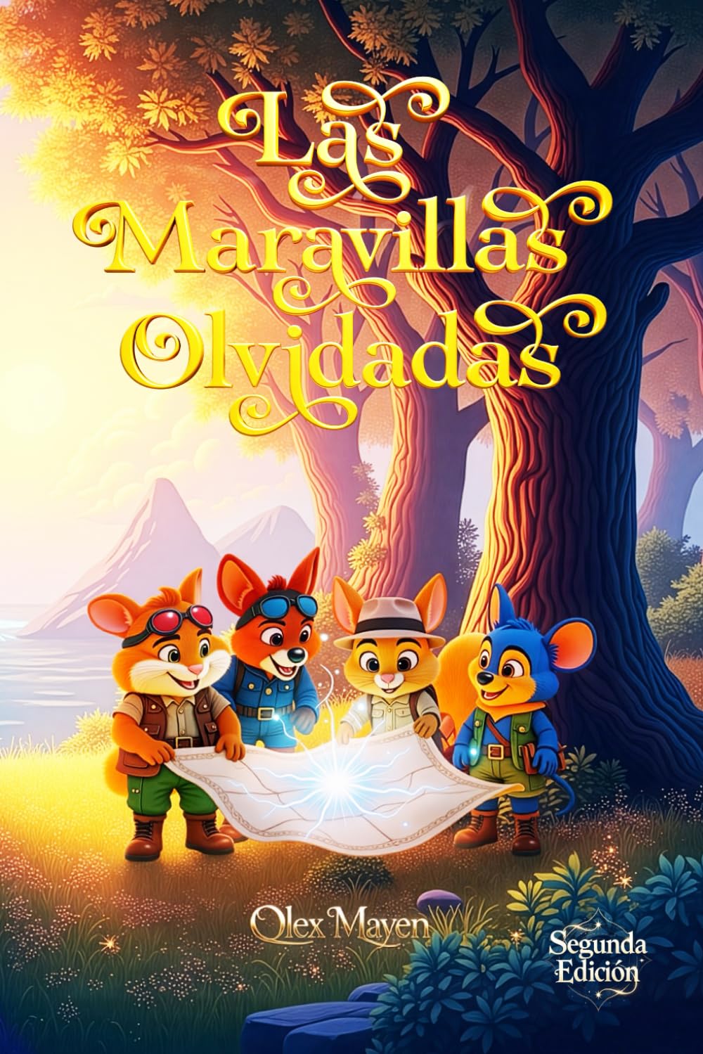 Las Maravillas Olvidadas: Un viaje fantástico lleno de misterios, criaturas mágicas, amistad verdadera y mundos secretos, paisajes encantadores.