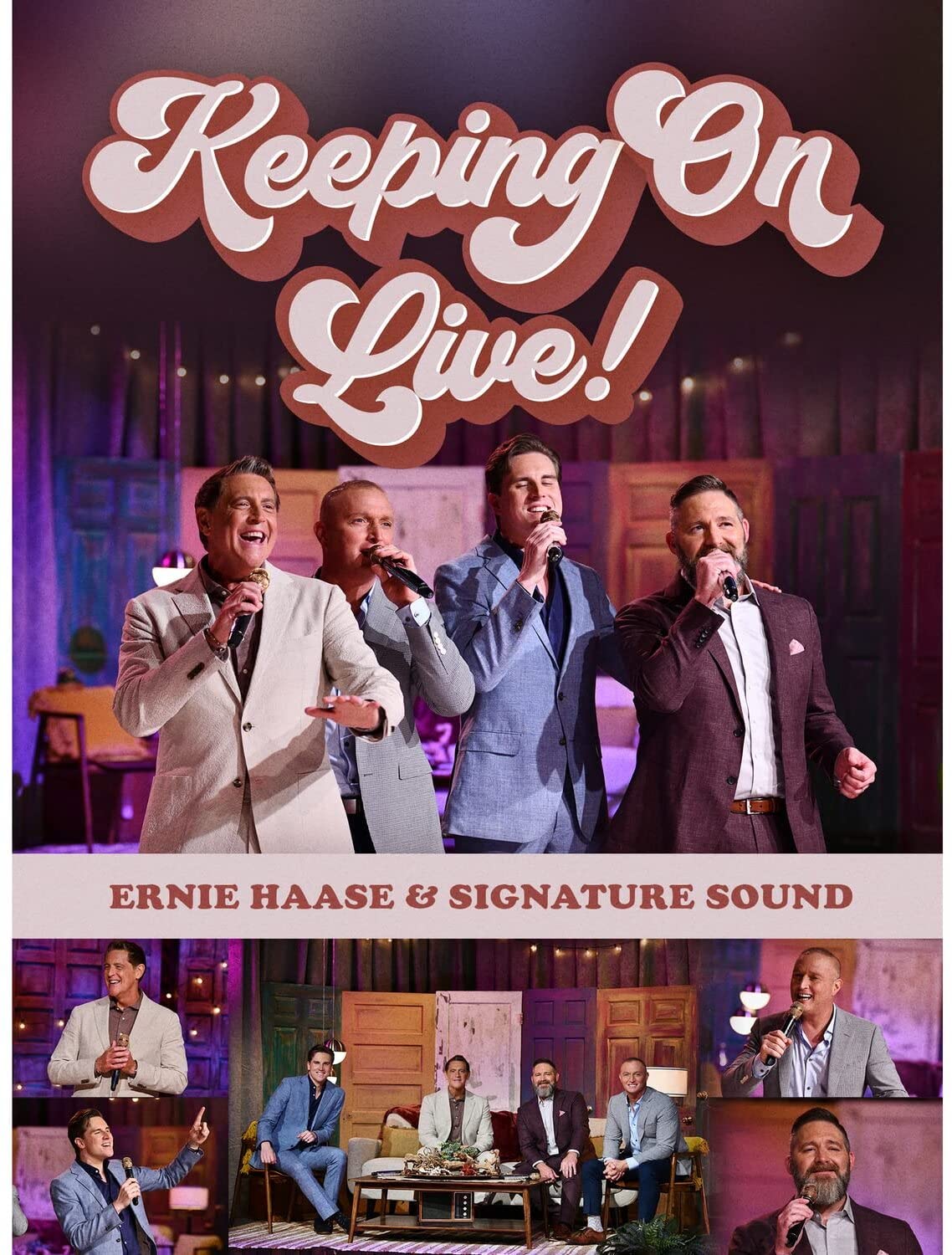 Keeping On disco DVD con la edición íntegra de Estados Unidos y carátula original