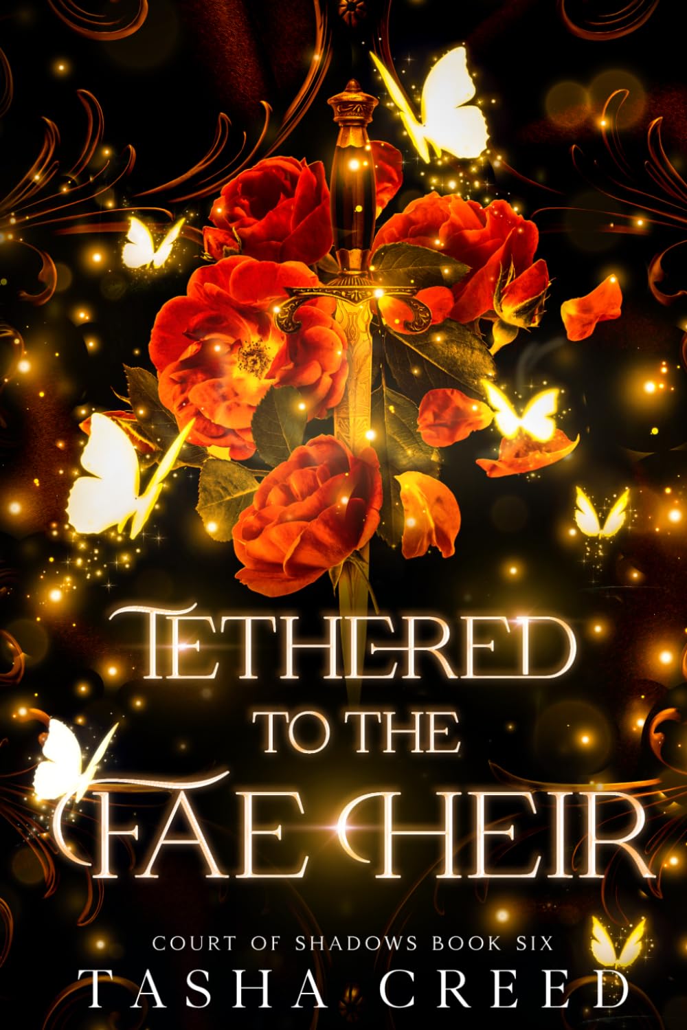 Tethered to the Fae Heir: A Fae Fantasy Romance (Court of Shadows)