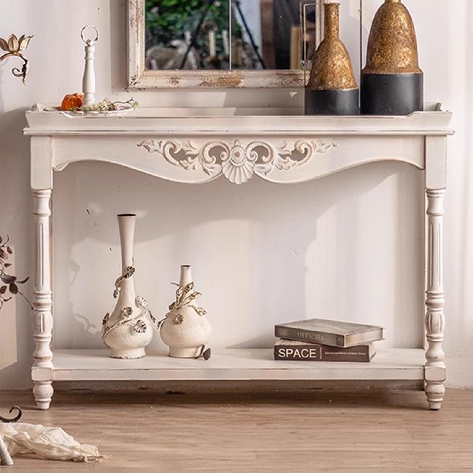 Amazon.com: Yclty Distressed Console Table, 48