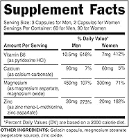 Vista 2 de Primaforce Suplemento dietético ZMA, 180 cápsulas