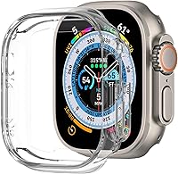 Vista 65 de BOTOMALL Funda protectora compatible con Apple Watch de 1.614 pulgadas Series 9, Series 8 Series 7, TPU suave, flexible, delgada, ligera, funda