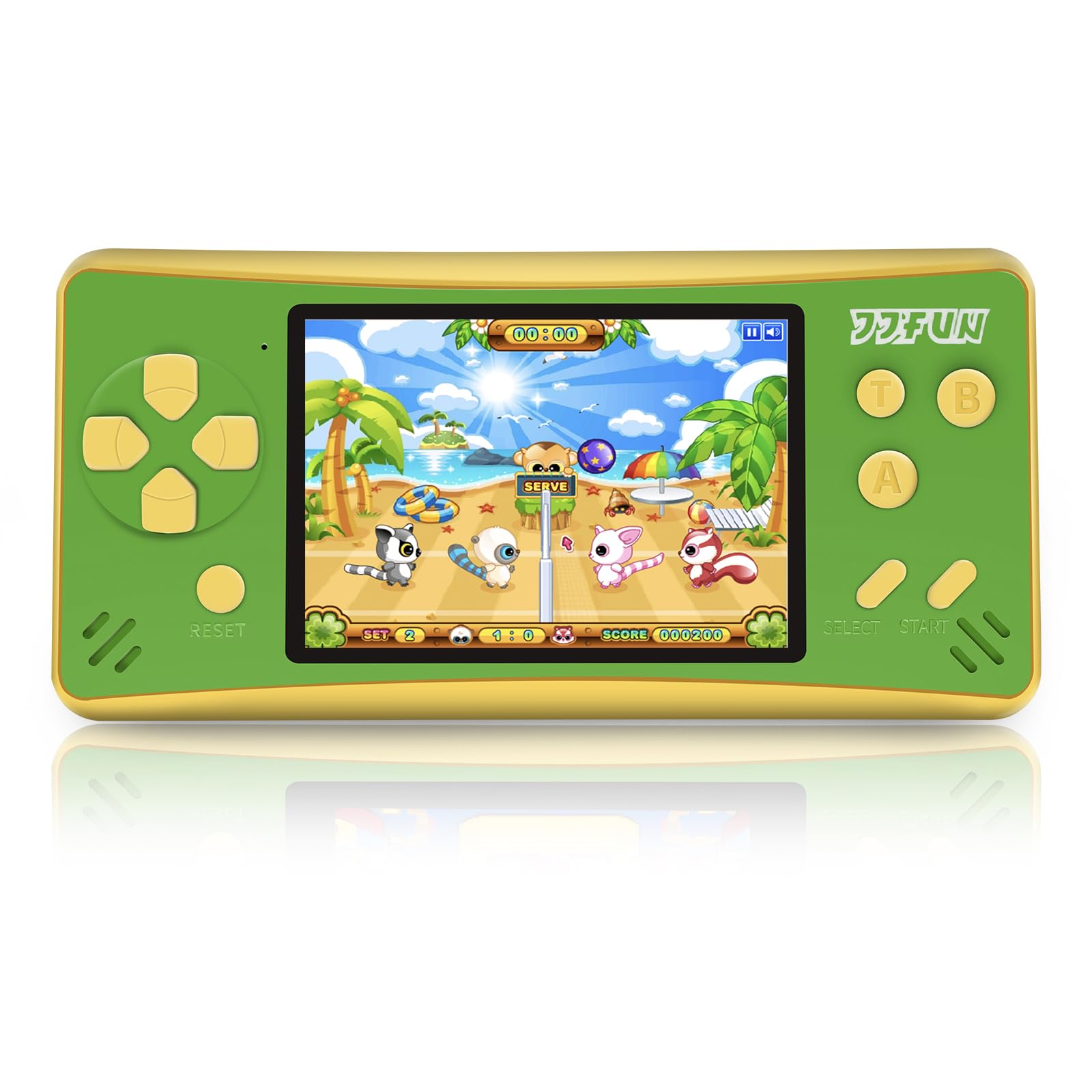 X-JOYKIDS Retro Handheld Games for Kids, 3.2" Large Screen Portable Game Player Preloaded 168 Classic Video Games, Rechargeable, TV Output, Arcade